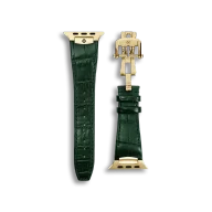 Ремешок для Apple Watch - Alligator Leather Green