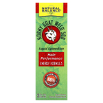 Natural Balance, Horny Goat Weed, жидкие капли, без добавок, 500 мг, 59 мл (2 жидк. Унции)