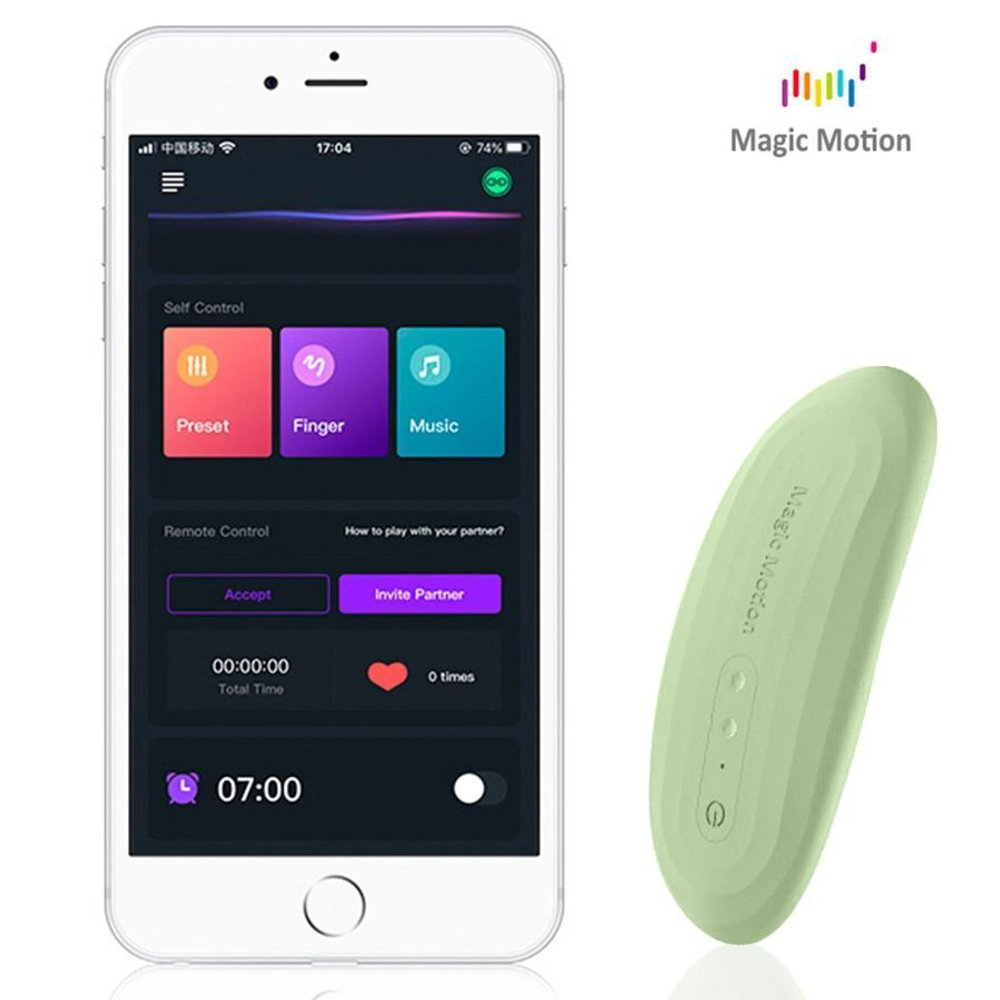Вибратор в трусики Magic Motion Nyx зеленый