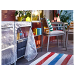 Стеллаж c чехлом - IKEA HYLLIS, 180х27х140 см, оцинкованный, ХИЛЛИС ИКЕА