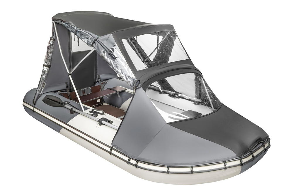 Тент трансформер Ривьера 3600 НДНД Компакт (графит/черный)