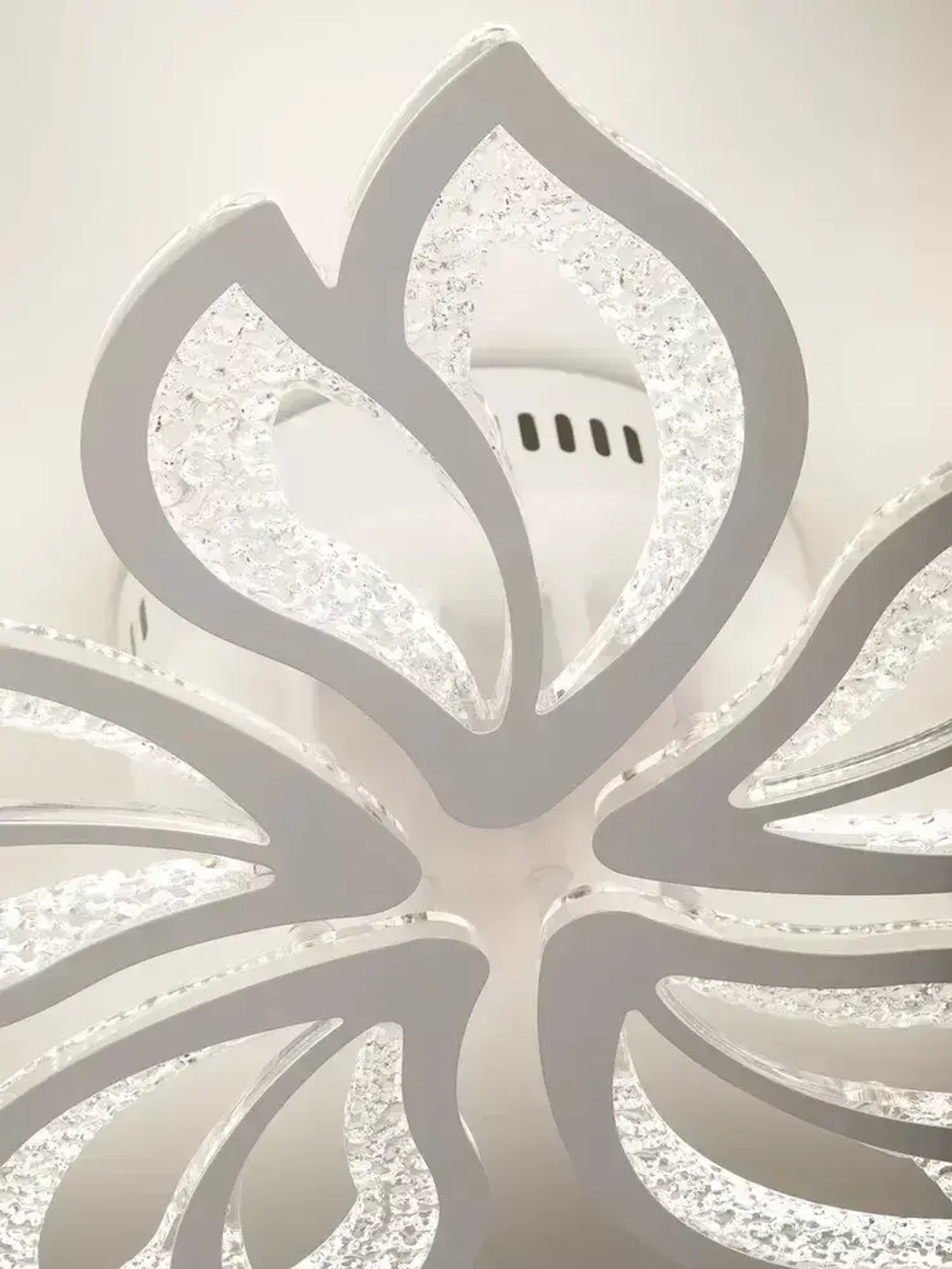 Люстра потолочная светодиодная с пультом ДУ Rivoli белая 110 Вт, 3000К - 6000К, светильник на кухню, в детскую, в спальню