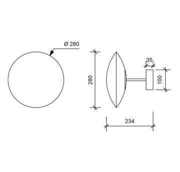 Бра Atelier Areti Sun Wall / Ceiling