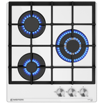 Газовая варочная панель Meferi MGH453WH GLASS POWER фото 