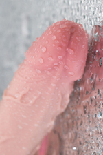 Телесный реалистичный фаллоимитатор My Dainty - 20,5 см. (Цвет: телесный)