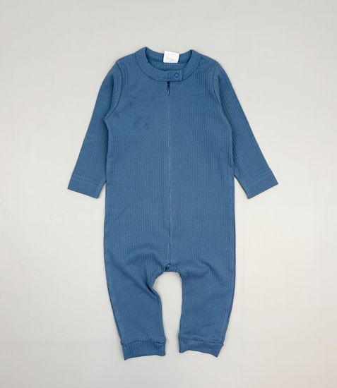 Комбинезон хлопковый, Синий