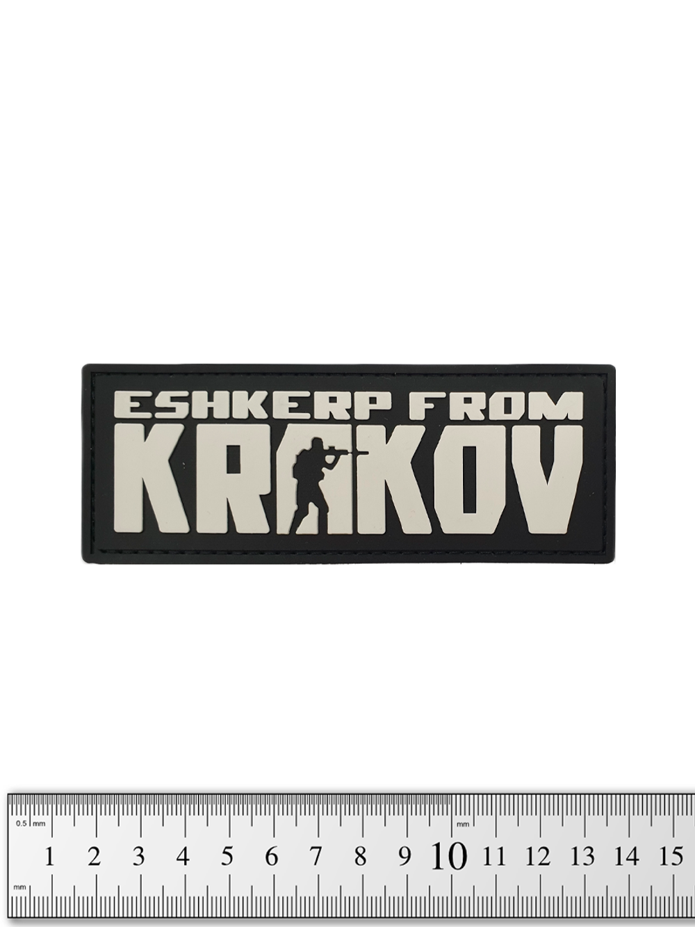 Шеврон Eshkerp from Krakov лента PVC