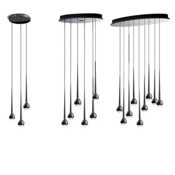 Replica Tobias Grau Falling Waters ( 3 lamps+silver )
