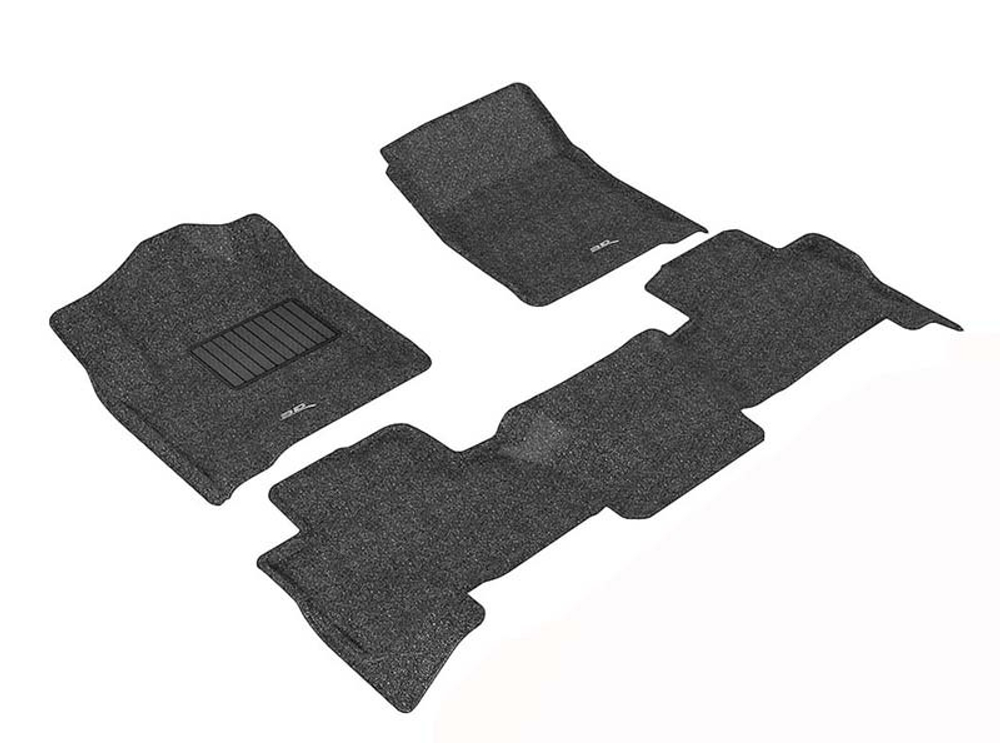 Коврики салона Sotra 3D LUX для Chevrolet Tahoe IV/Cadillac Escalade 2015- черные. Артикул ST 74-00624