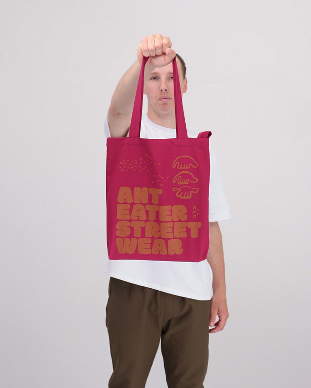 Шоппер ANTEATER Pink Street