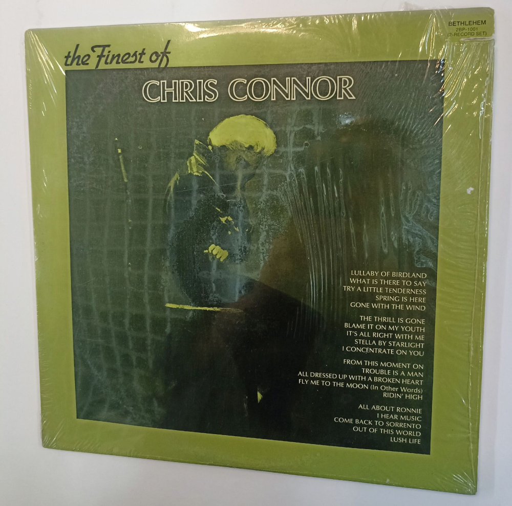 Винтажная виниловая пластинка Chris Connor The Finest Of Chris Connor (USA 1975)