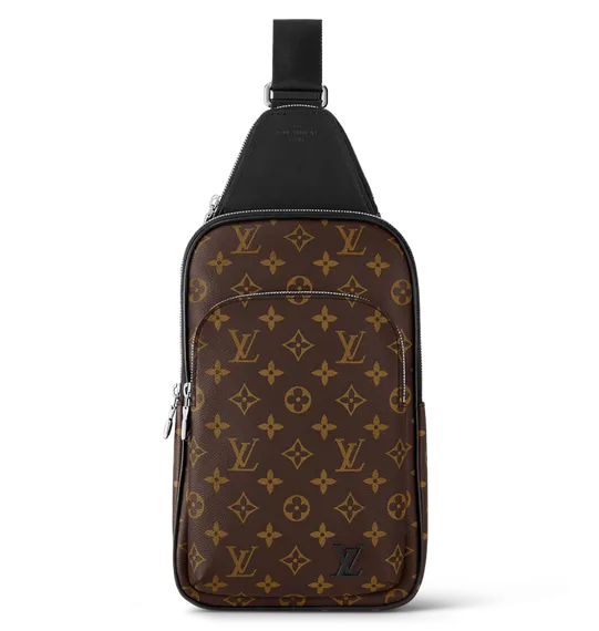 Сумка-слинг Louis Vuitton Avenue NM канва Monogram Macassar