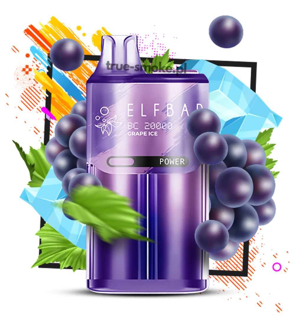 ELFBAR BC20000 - Grape Ice