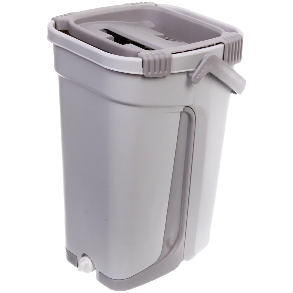 Набор для уборки «Селфи» Спарклин ведро с отжимом, швабра, две насадки) в цветной коробке ZY021