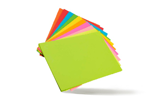 Бумага цветная, картон и цветная фольга