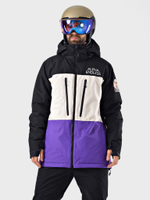 Мужская зимняя сноубордическая /горнолыжная куртка 222/20120_005 Фиолетовый