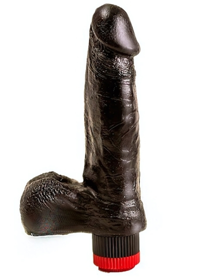 Вибромассажёр чёрный 16.5 см (Цвет: черный)