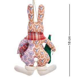 РусКукла RK-458/1 Кукла подвесная «Кролик в валенках»