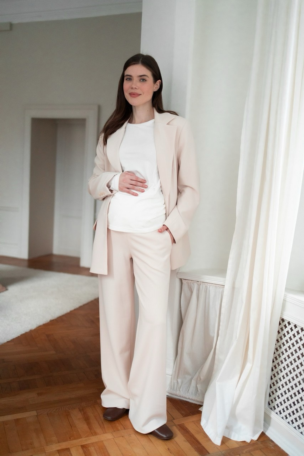 Брюки Soul для  беременных, Кремовый