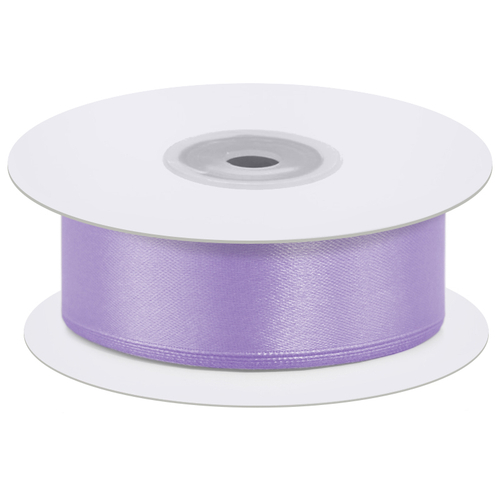 Лента атласная, 1 м ширина 2,5 см, Светло-сиреневый, 1 шт., Дон Баллон