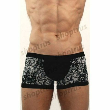 Мужские трусы хипсы черные TOMMY DOOYAO