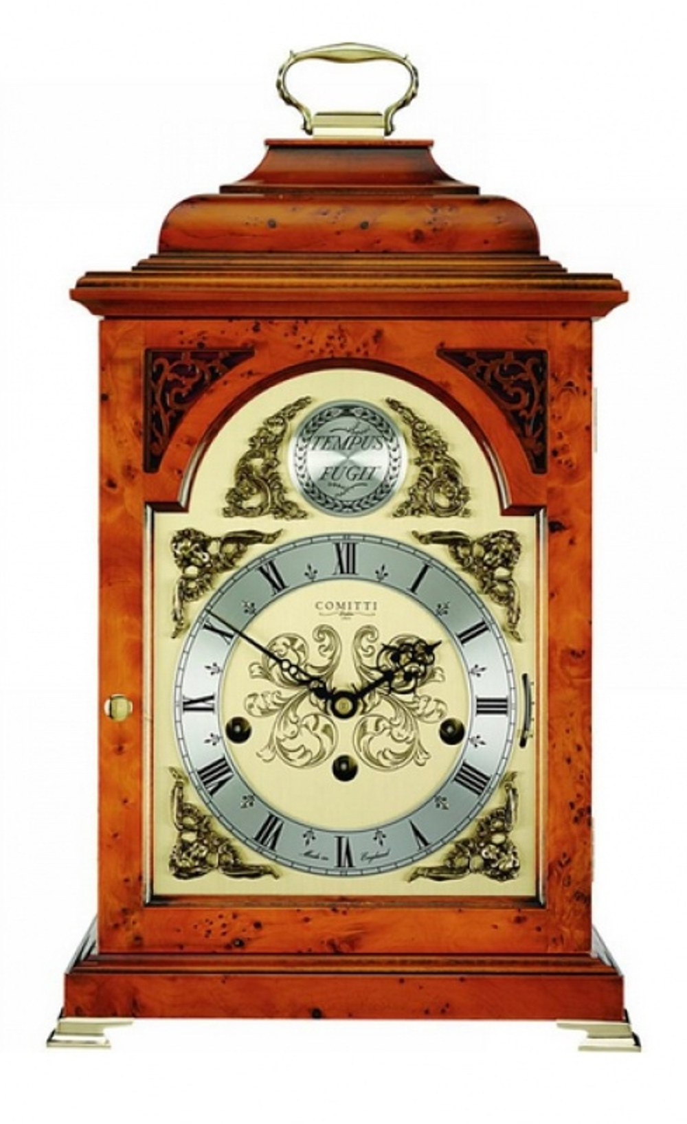 Часы настольные Comitti C4412TCH The Georgian Bell Top Великобритания