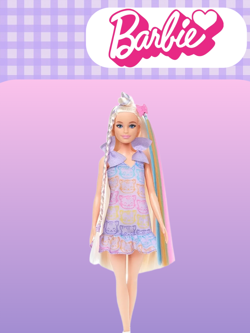 Кукла Barbie JCT72 «Волосы Play» Блондинка