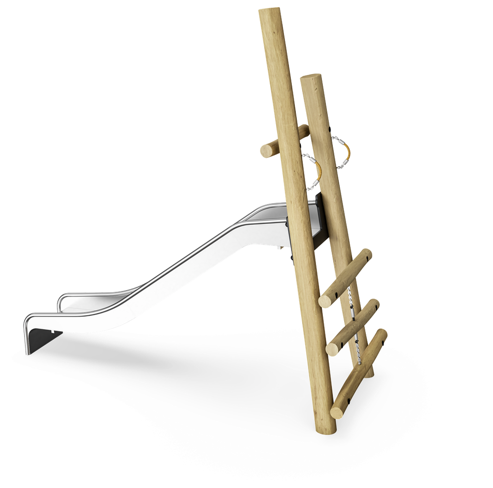 Стальная горка, H=1,20 м