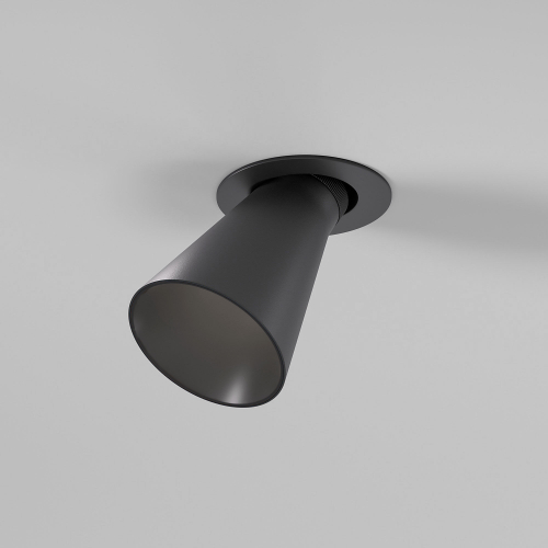 Встраиваемый светодиодный светильник Elektrostandard Bell 25097/LED 8W 4000K черный