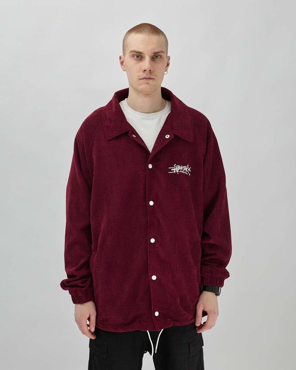 Куртка SS24 Coach Jacket Velvet Bordo - фото 2