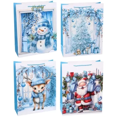 Пакет подарочный «Волшебство» 31*40*12,1 см, микс