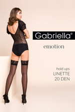 203 Calze Linette Nero Gabriella