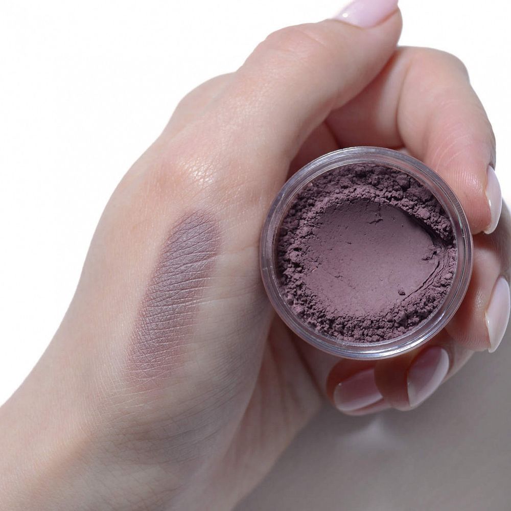 Тени для глаз матовая коллекция ES107 Сиреневый 1,5 г (Kristall Minerals Cosmetics)