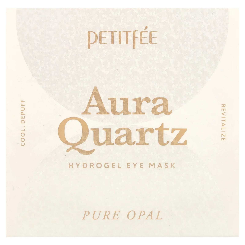 Petitfee, Кварцевая гидрогелевая маска для глаз Aura,