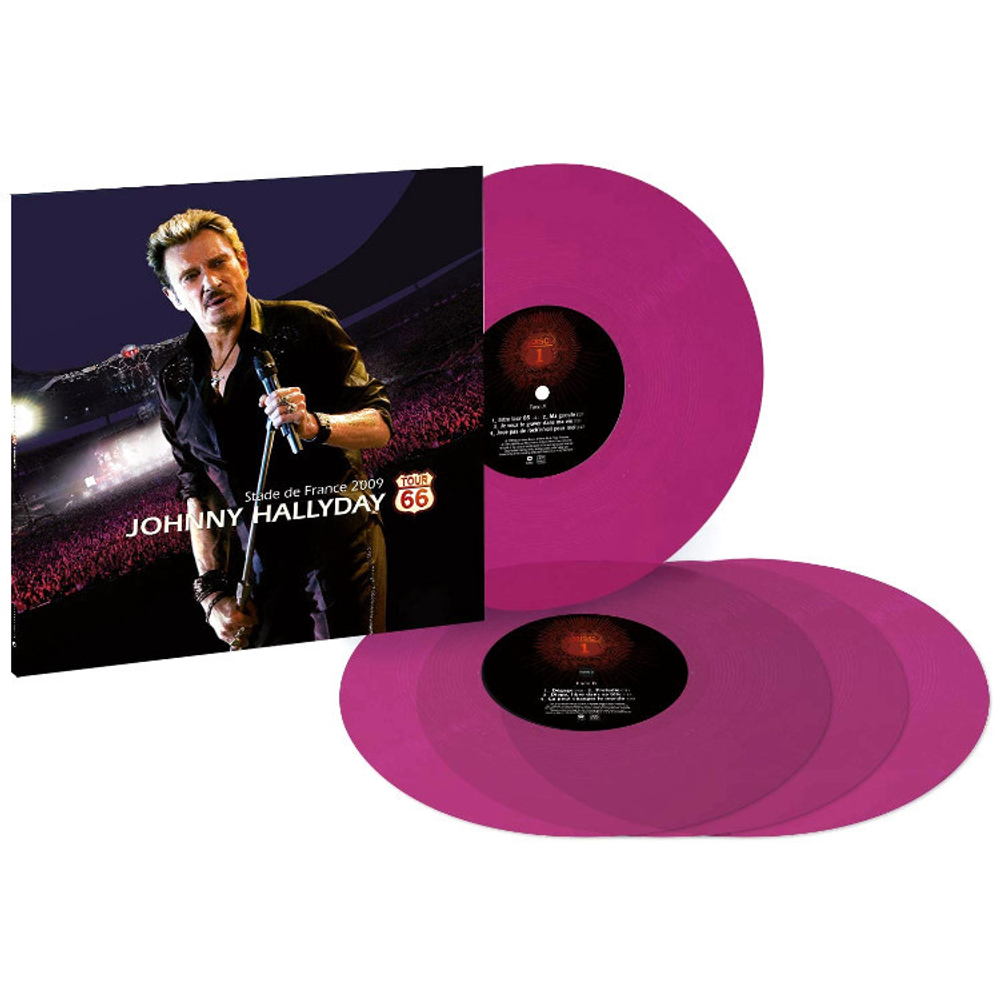 Johnny Hallyday / Tour 66 - Stade De France 2009 (Limited Edition)(Coloured Vinyl)(4LP)