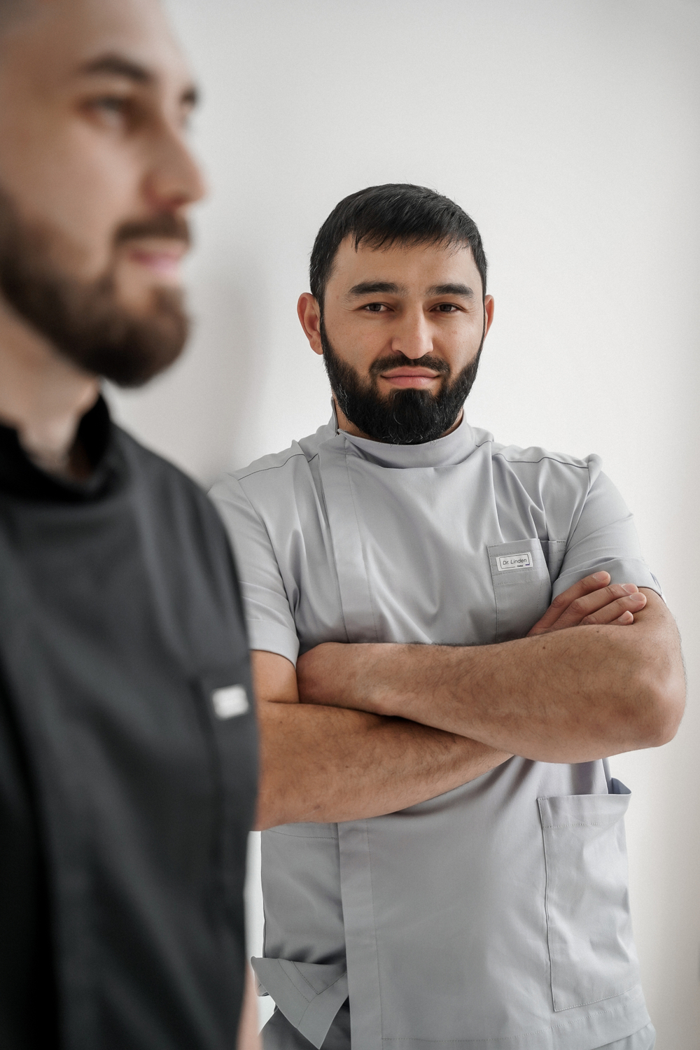 Рубашка со смещенной застёжкой