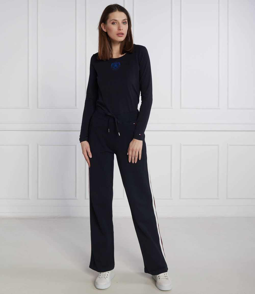 блузка crest scoop Tommy Hilfiger - темно-синий(WW0WW37205)