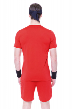 Мужская теннисная футболка Hydrogen Tech Tee - красный