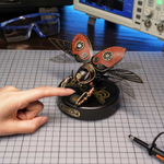 Жук-носорог (Rhinoceros Beetle) MI01 от ROKR - Конструктор, сборная механическая модель, 3D пазл, для интерьера