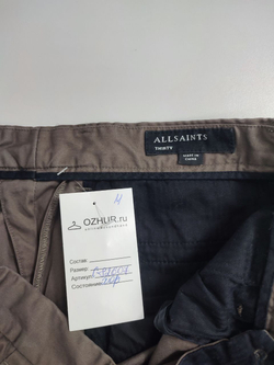 Брюки AllSaints из хлопка 46 размер