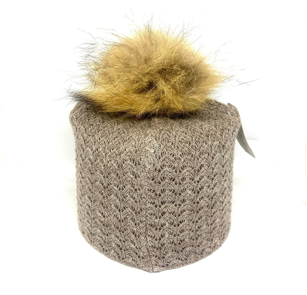 Шапка с бубоном Braxton