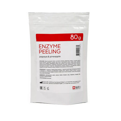 Энзимный пилинг с ферментами папайи и ананаса / TETe Enzyme peeling, 80 g