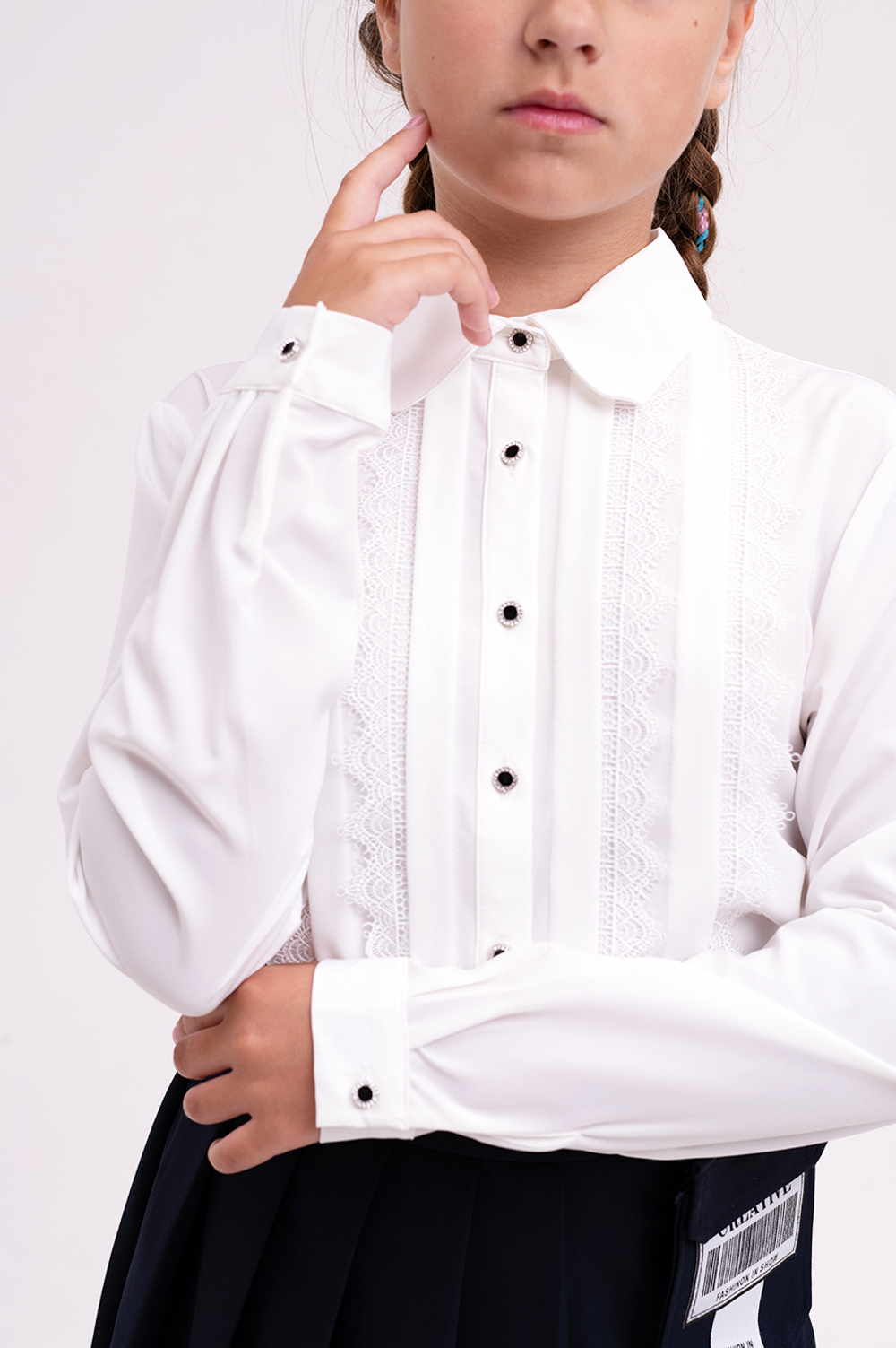 Блуза дл/р швейн. д/д DELORAS C63681