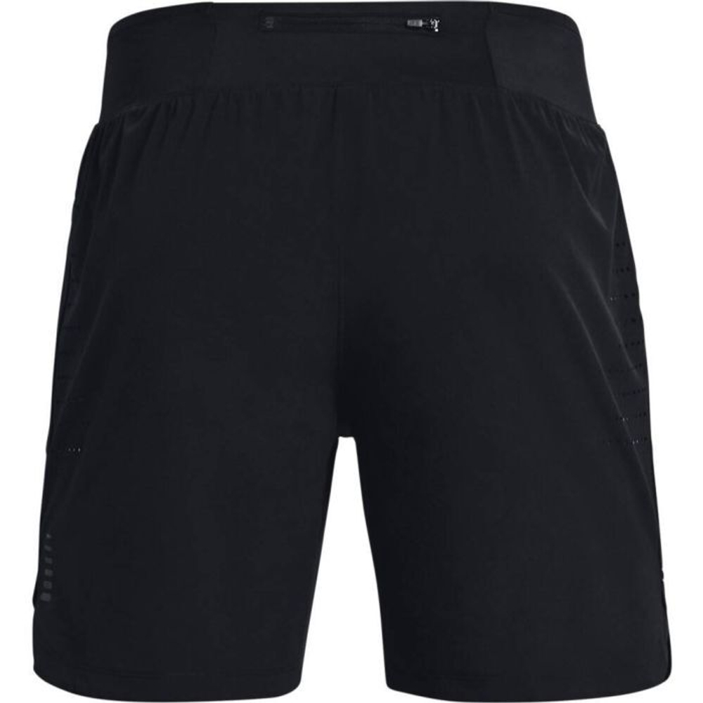 Мужские теннисные шорты Under Armour Men's Speedpocket 7'' Short - black/reflective