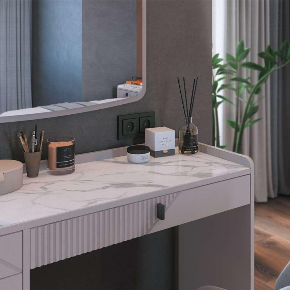 Туалетный столик с ящиками Кашемир, 125х82х39 см