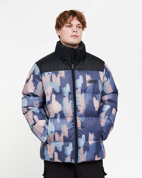 Пуховик AW24 Downjacket Print navy - фото 6