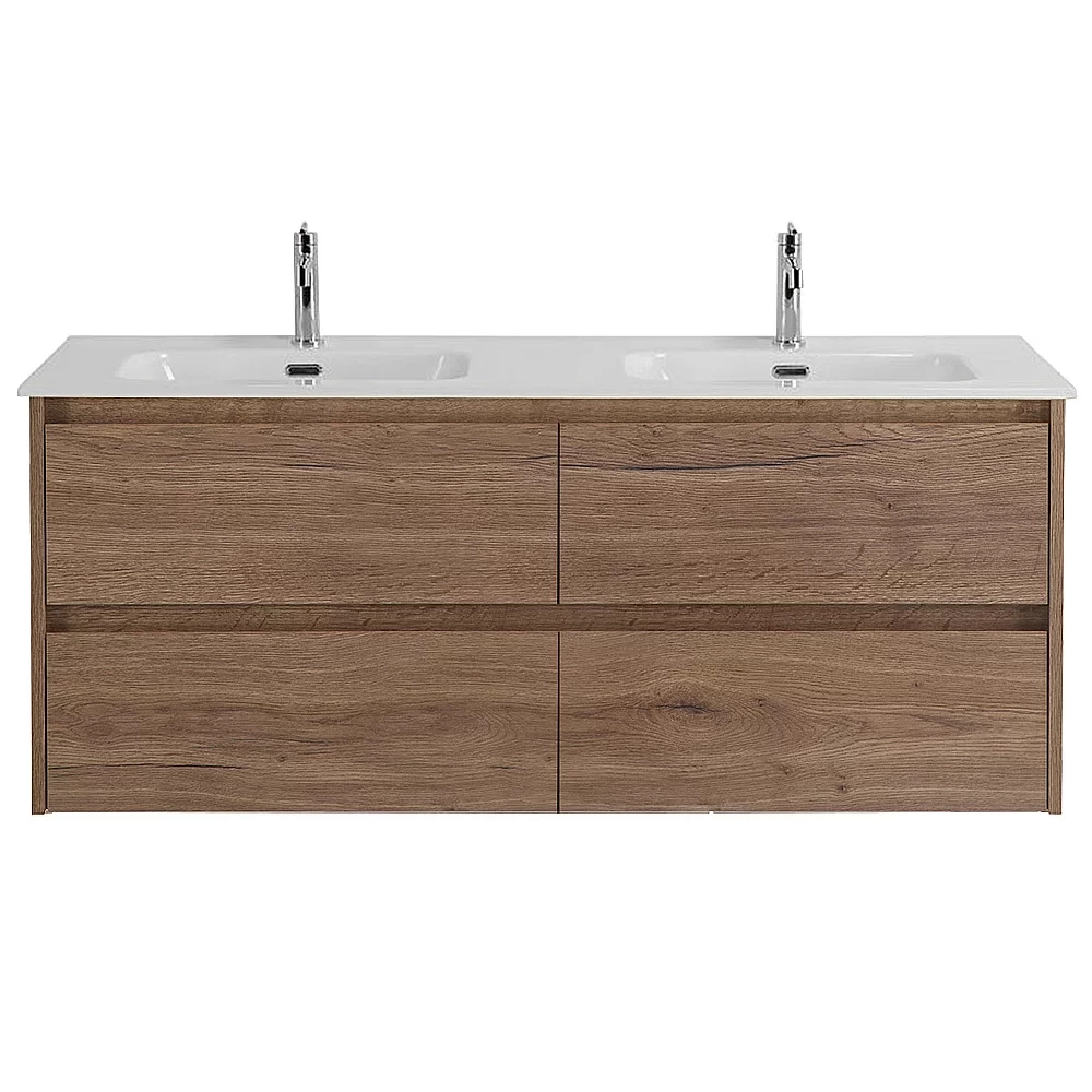 Тумба с раковиной BelBagno KRAFT 4C 120 дуб табак