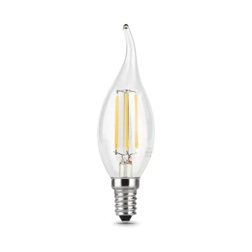 Лампа Gauss LED Filament Свеча на ветру 7W E14 550 lm 2700K 104801107