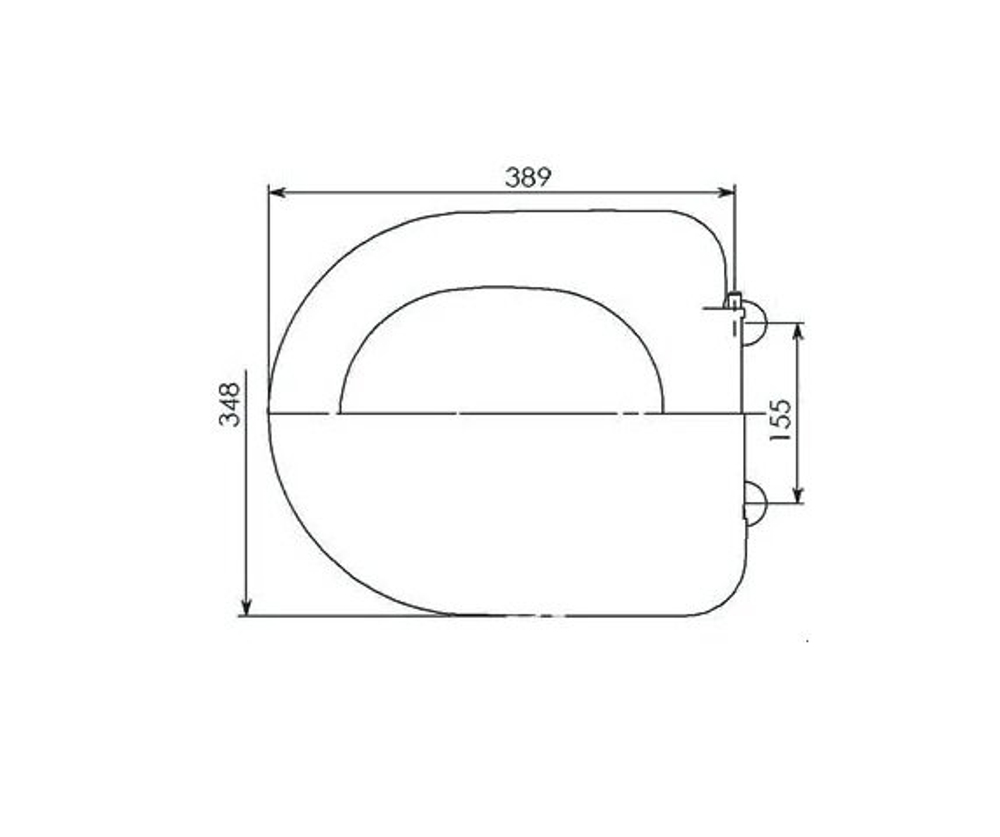 Сиденье д/унитаза СУ 82.07.80 (Аттика)