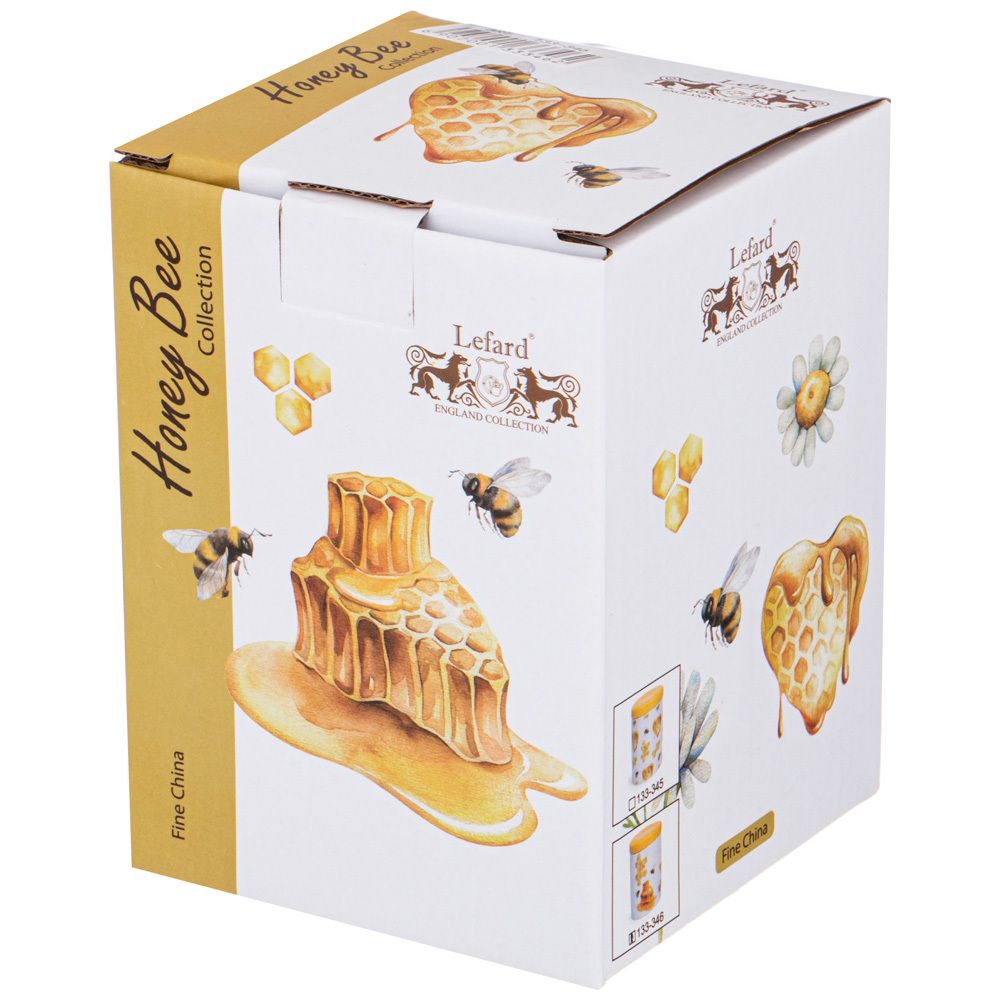 БАНКА С КРЫШКОЙ LEFARD LEFARD "HONEY BEE" 650 МЛ (КОР=12ШТ.)